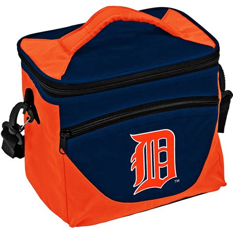 detroit tigers metal lunch box|Detroit Tigers Halftime Cooler Zipper Insulated Lunch Bag Box.